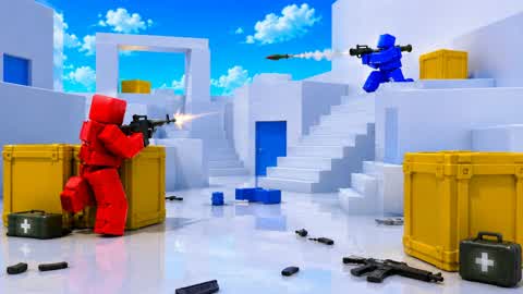 MINE RED VS BLUE MINE