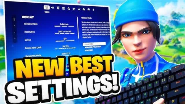 BEST KEYBOARD SETTINGS 1V1