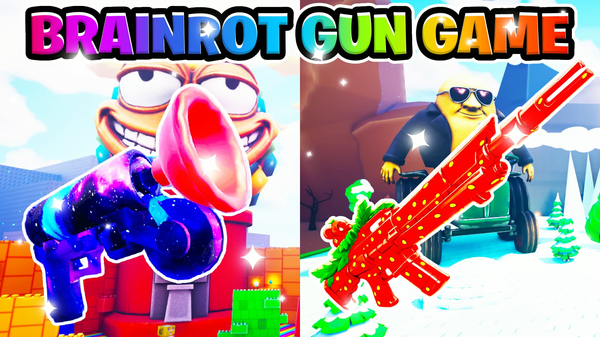 BRAINROT 😎 ガンゲーム 🔫 クレイジー