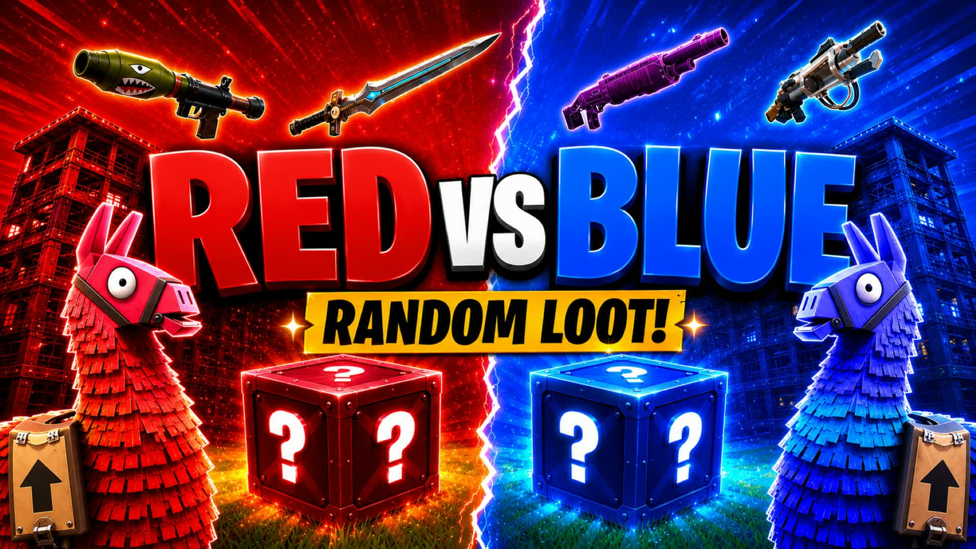 Red vs Blue Random Loot