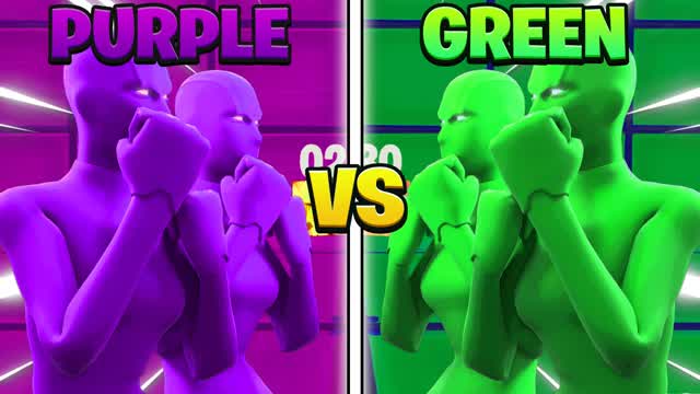ULTIMATE GREEN VS PURPLE đąđŁ