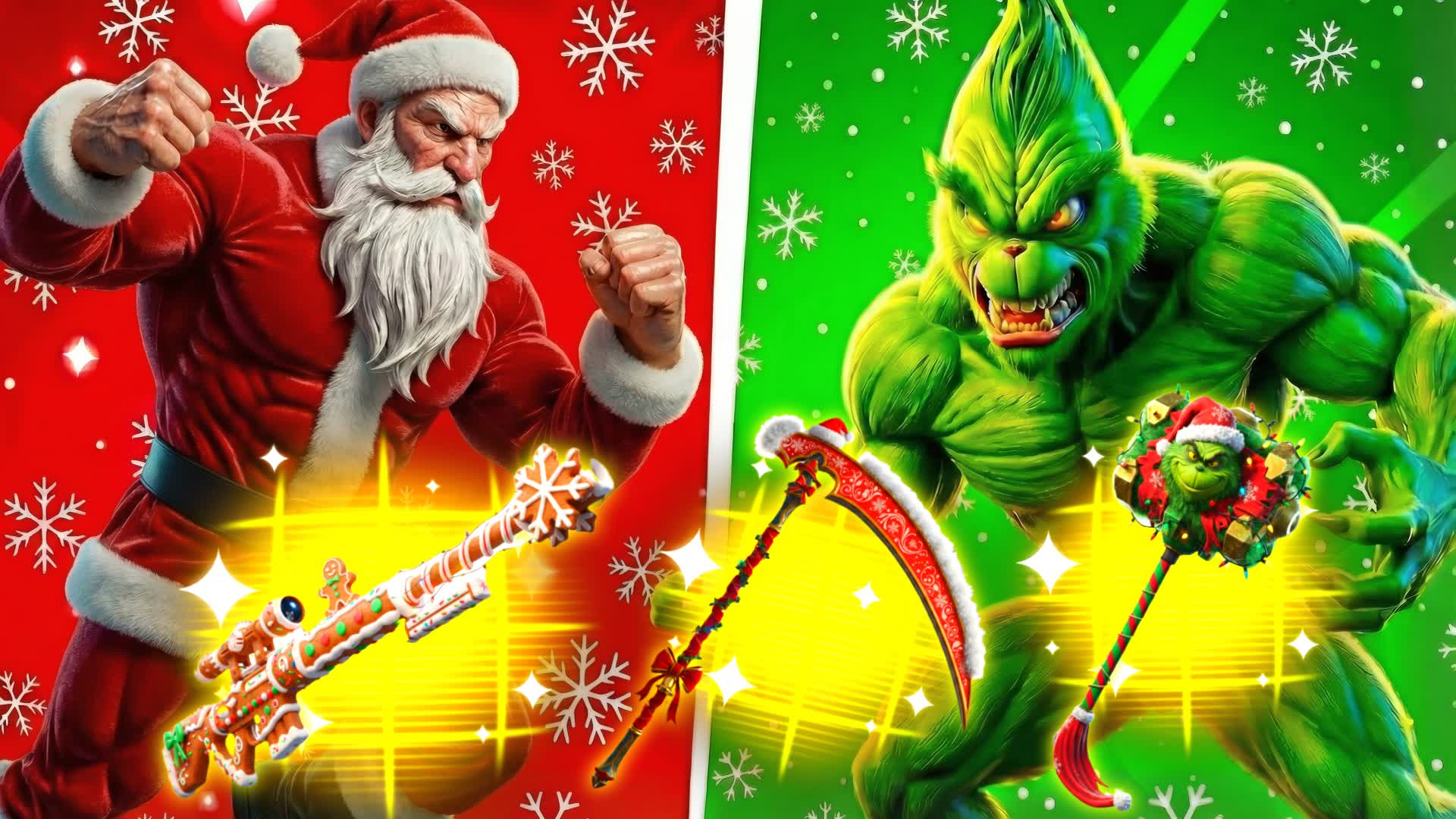 🎅 SANTA X GRINCH 🐸