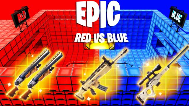 EPIC RED VS BLUE 🔴🔵