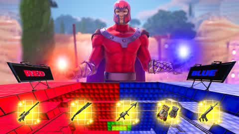 Super Powers Red vs Blue