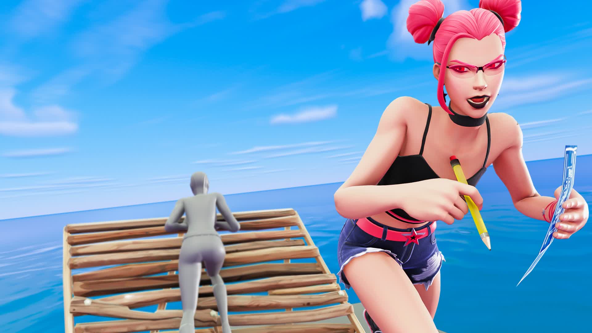 M4R1OU 1V1 BUILD FIGHTS 📝