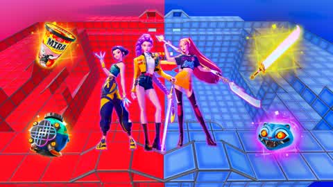 KPOP Hunters red vs blue