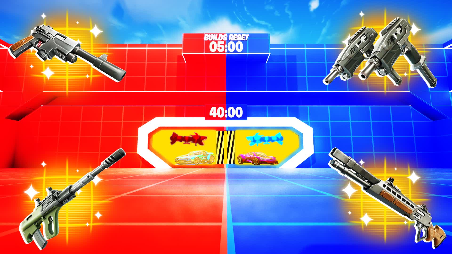 🔴RED VS BLUE🔵TEAM DEATHMATCH
