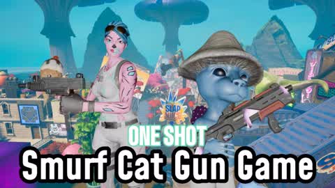 Free for all Cat Gun Game One Shot NEW!