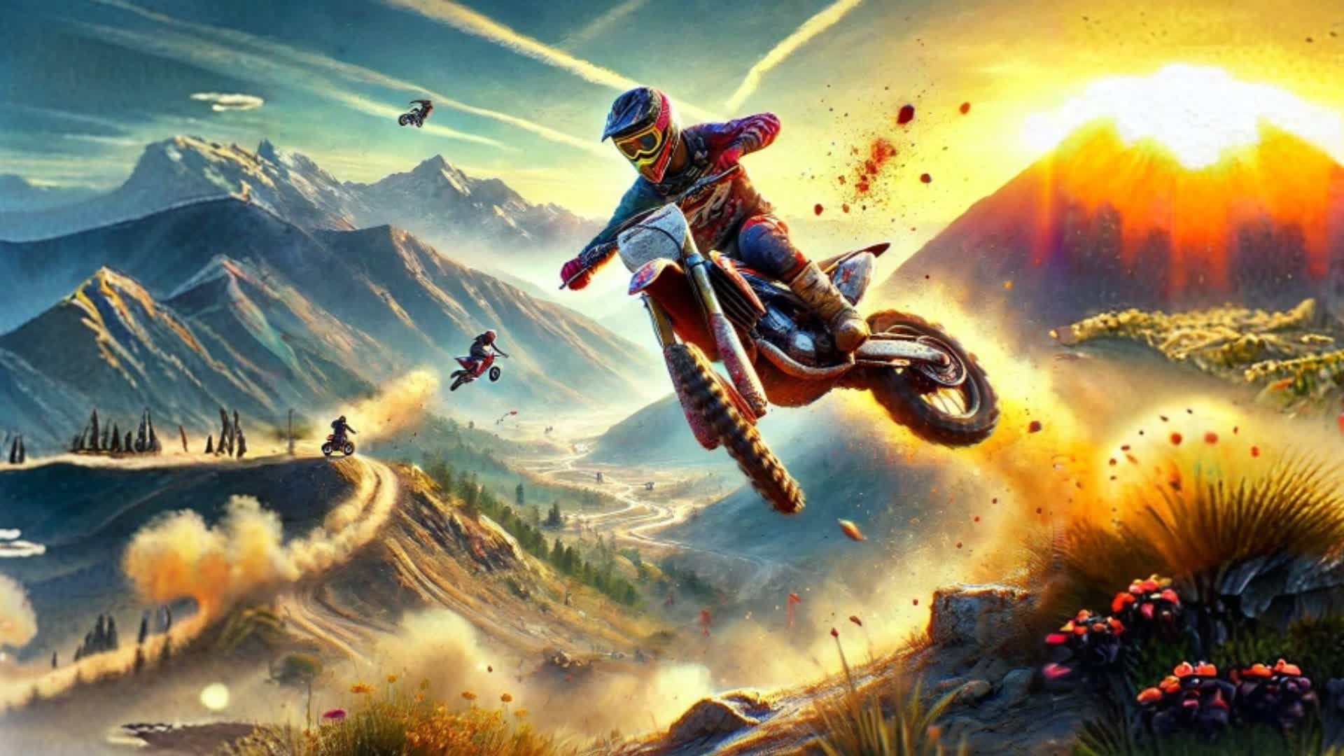 MEGA SKATEPARK MOTORBIKE