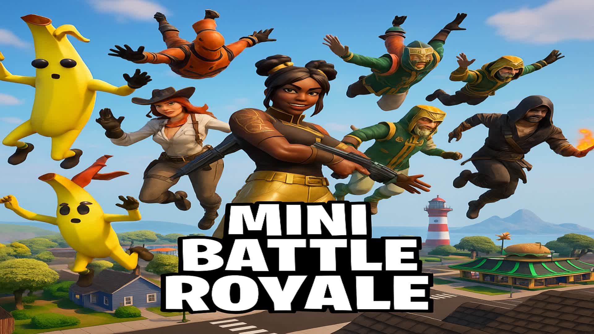 1v1v1 Mini Battle Royale