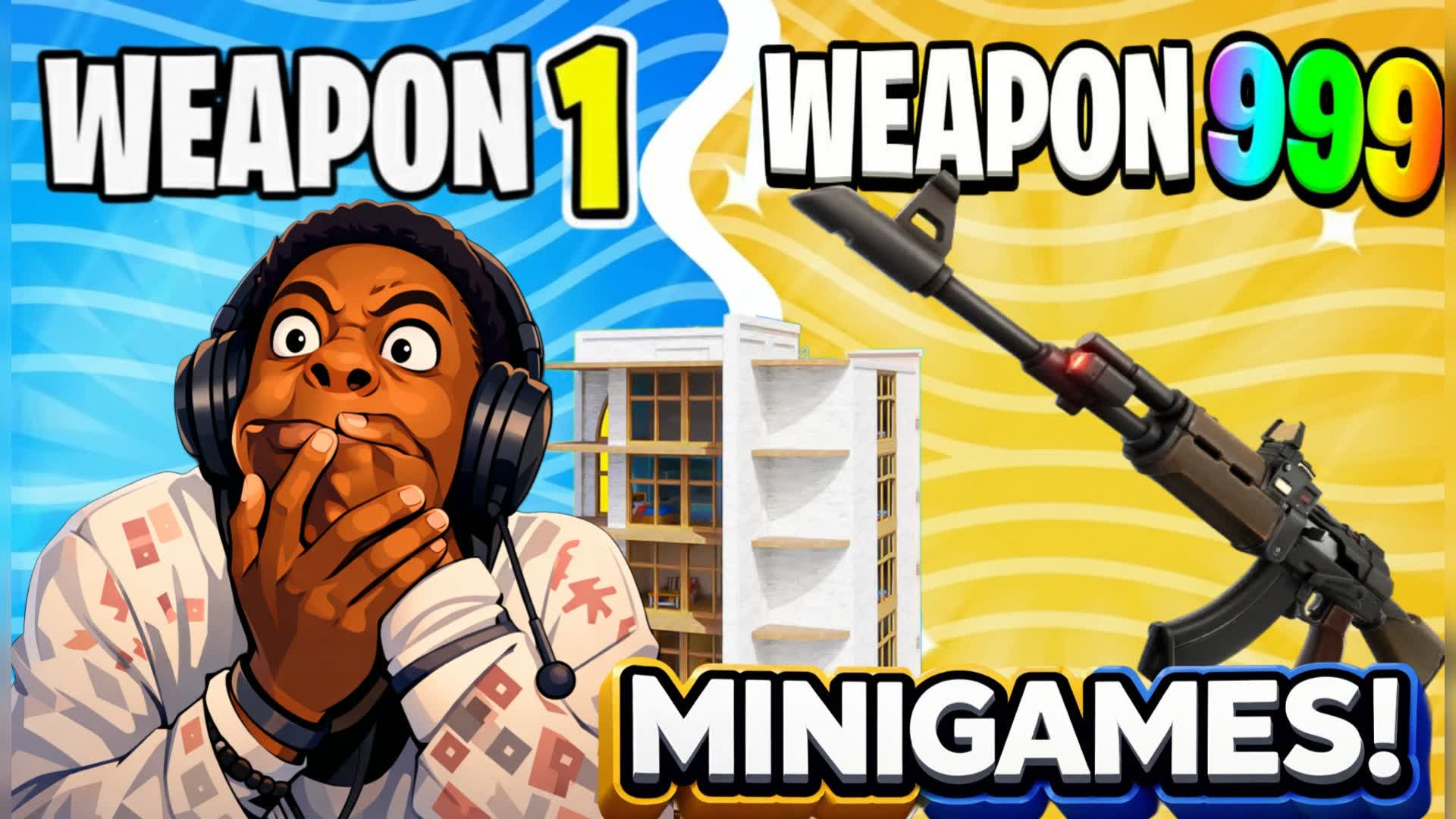 🔥 GUN GAME 🔫 CRAZY MINIGAME🎲 ONE SHOT