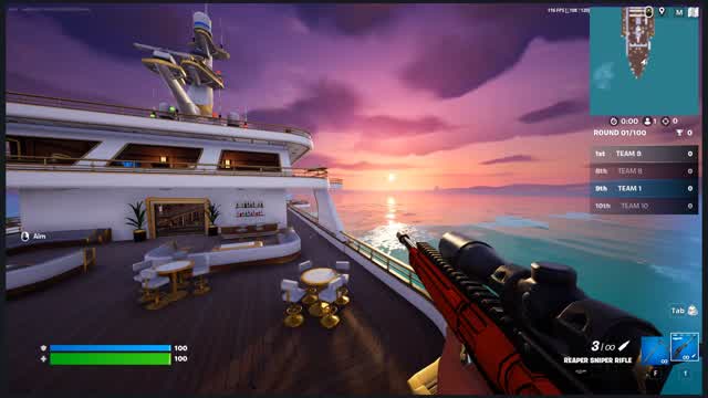 *1ST PERSON* SNIPER SHOOTOUT - YACHT đ„