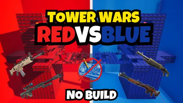Red Vs Blue Tower War No Build🔴🔵