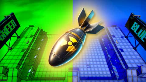 🚀NUKE GREEN VS BLUE CAPTURE THE FLAG🚩