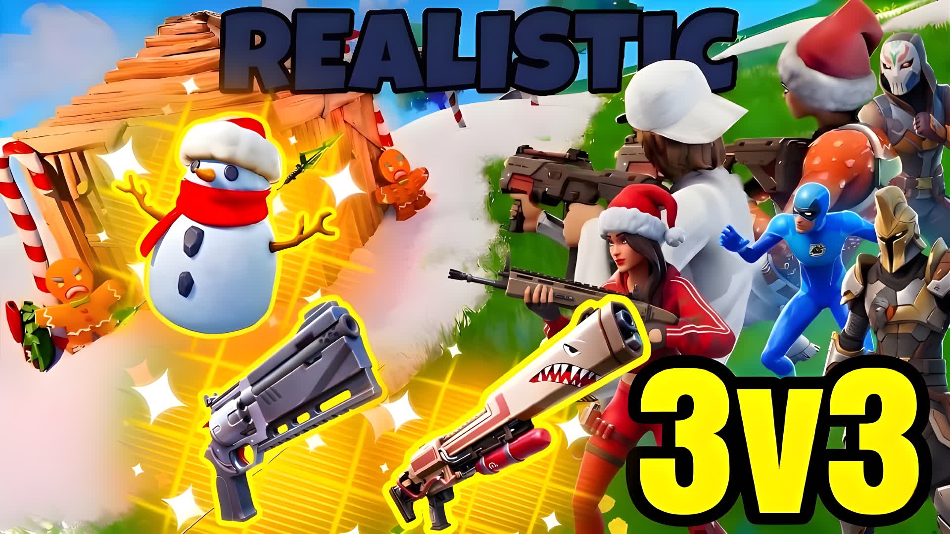 REALISTIC 3V3 3975-9519-6738 by kwai - Fortnite Creative Map Code ...
