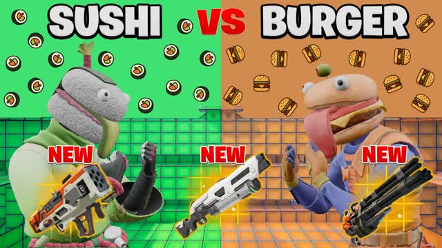 🍣Sushi VS Burger🍔