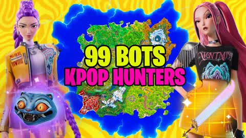 99 BOTS✨ GUN GAME ✨ KPOP DEMON HUNTERS