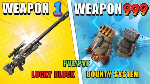 🎲 LUCKY BLOCK GUN GAME 🎯 ONE SHOT
