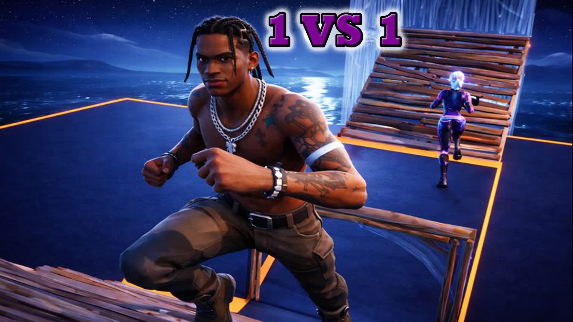 1v1 Pro Arena – Night