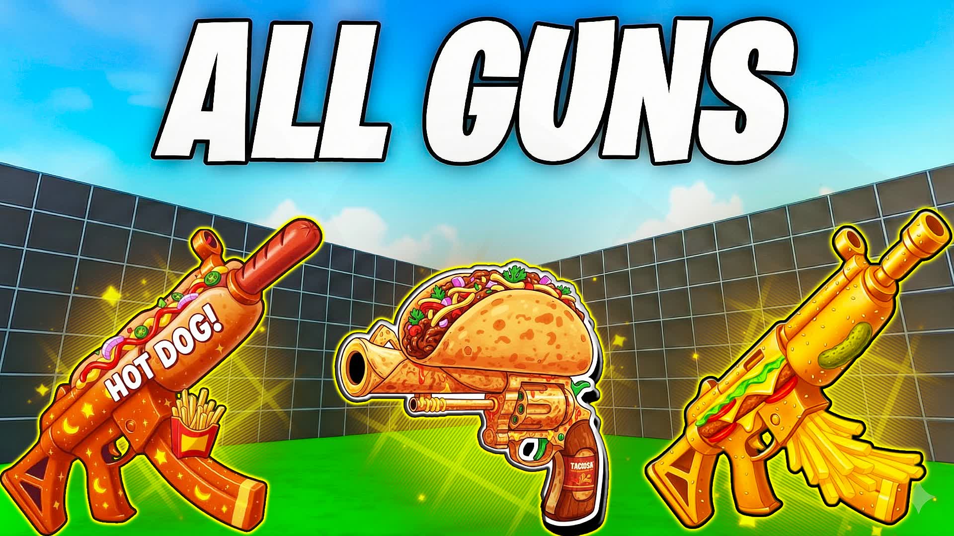 GIGA 1V1 FFA - ALL GUNS & RIDES 高性能