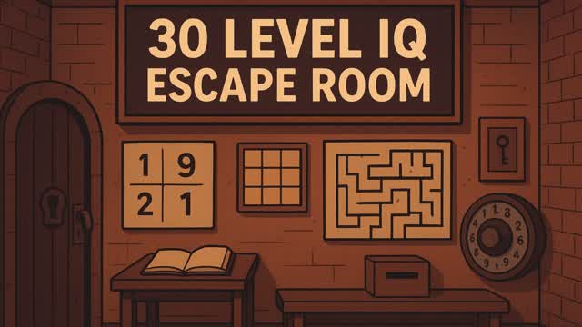 Capture 1 – 30 Level IQ Escape Room