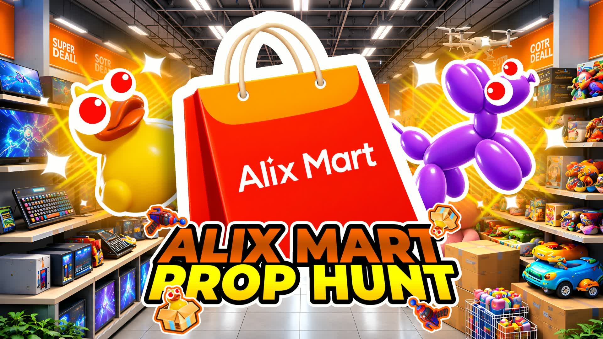 ALIX MART PROP HUNT 🛍️