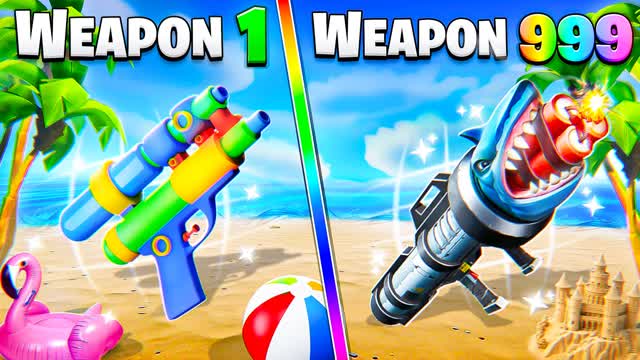 GUN GAME🎯SUMMER🌴 TILTED ONE SHOT⭐ELITE