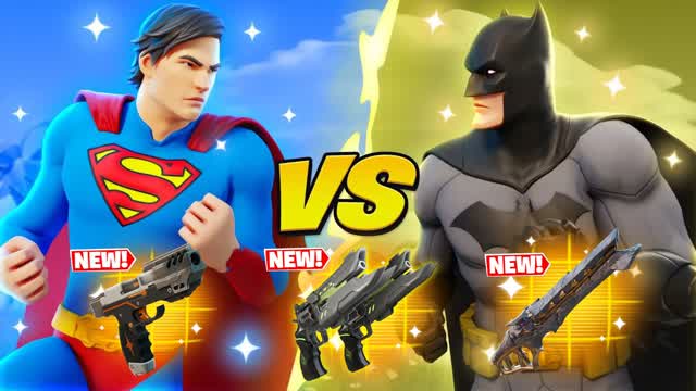 MEGA SUPERMAN VS BATMAN RED VS BLUE 🔴🔵