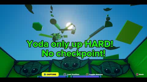Yoda only up hard NO checkpoint