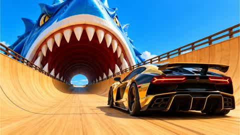 đ ULTIMATE MEGA RAMP JUMP đ