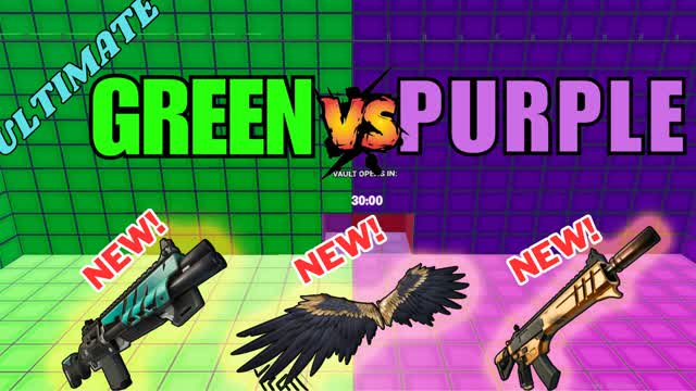 đ„ALL WEAPONS-GREEN VS PURPLEđ„¶