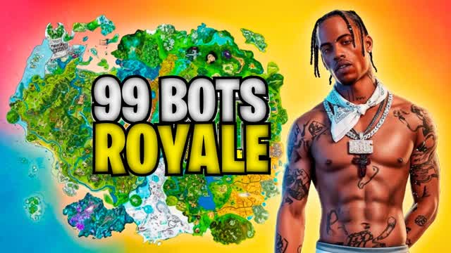 99 BOTS ROYALE 🎯 BED WARS FFA