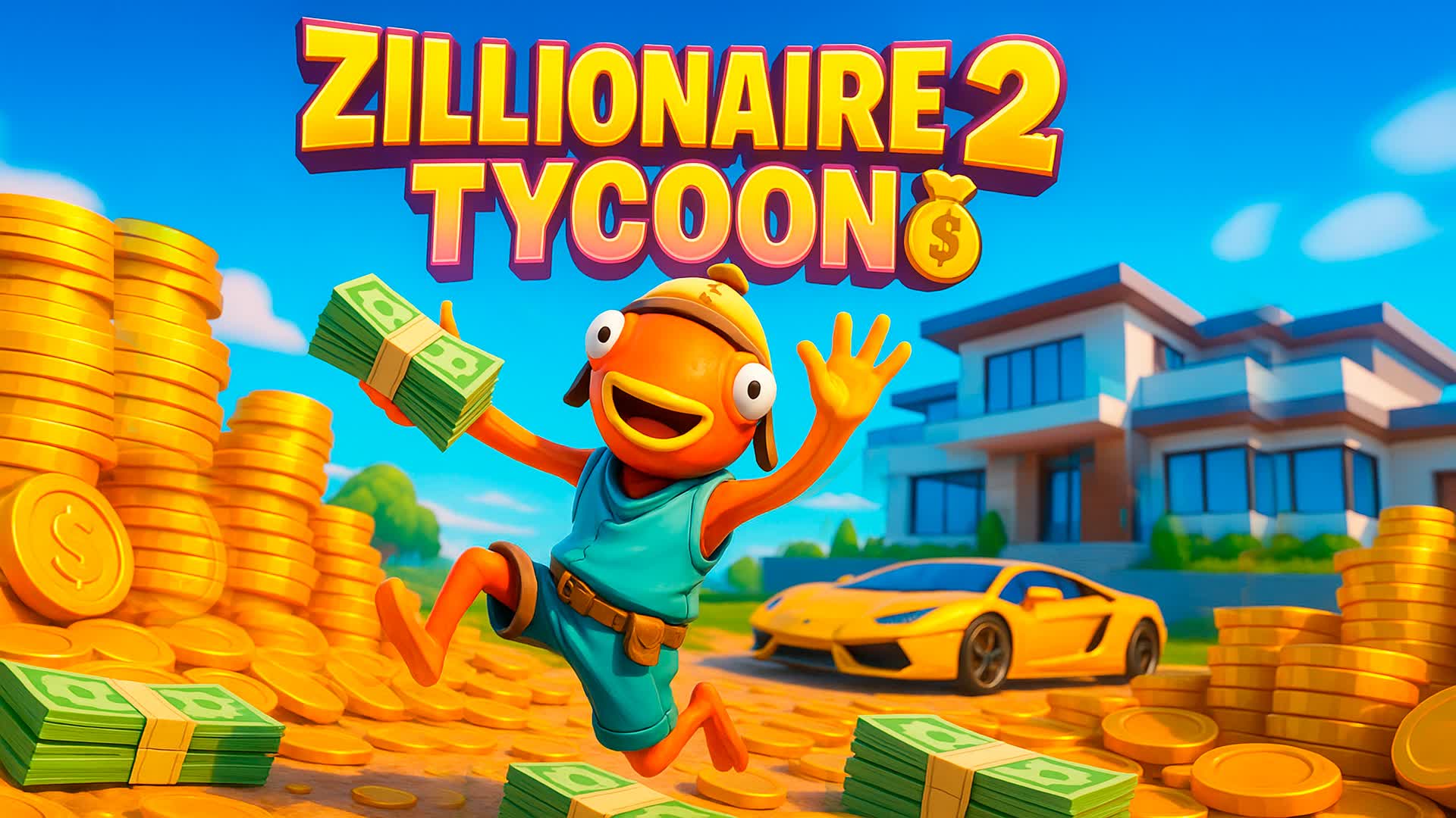 Zillionaire Tycoon 2 🤑 3331-2371-1319 by gamag - Fortnite Creative Map ...