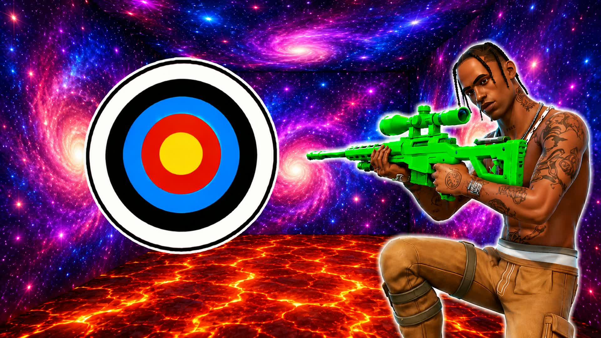 TRAVIS TRICKSHOT GALAXY +75 LEVELS