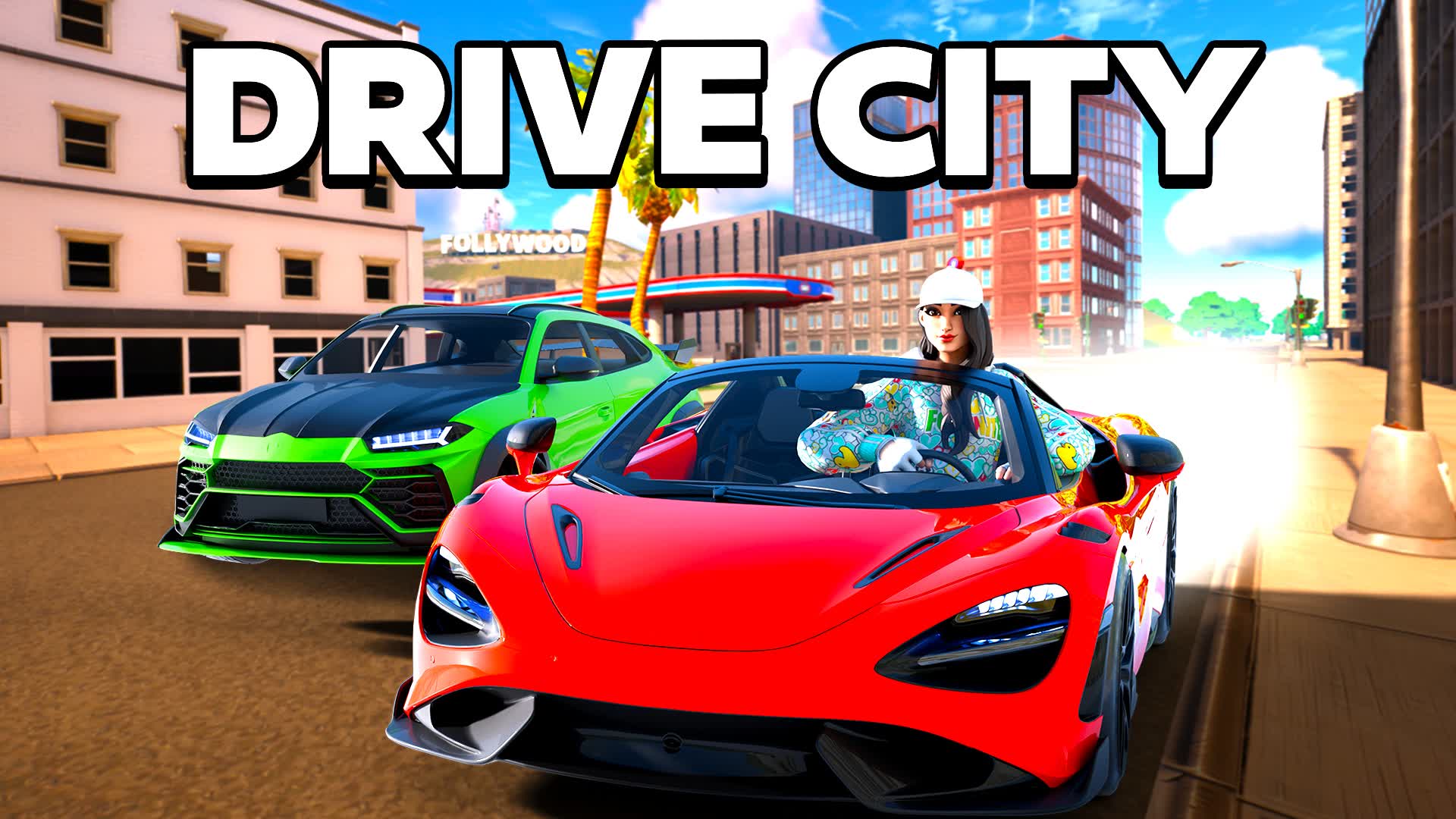 🚔DRIVE CITY - ALL WEAPONS💥