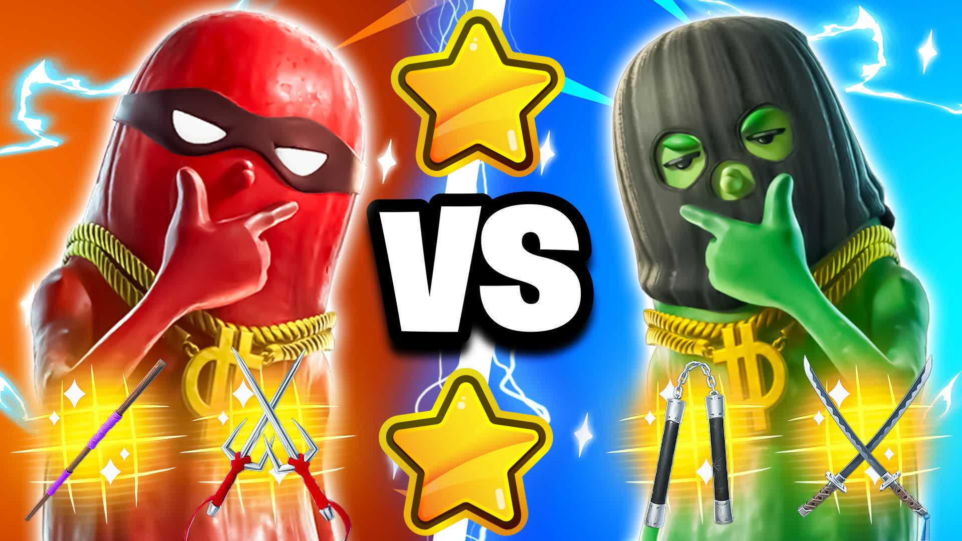 ⭐ TMNT ⭐ 🔴🔵 GUN GAME HERO 🔴🔵