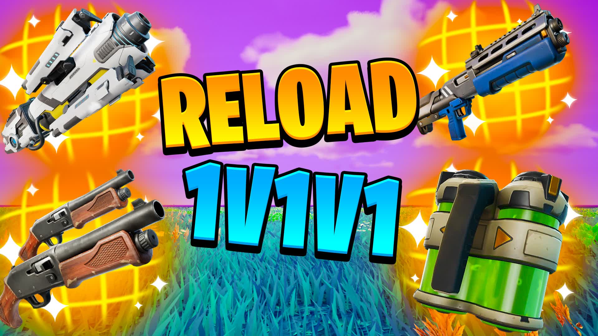 🎯 CRAZY RELOAD 1V1V1 🎯 Last Storm