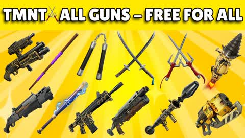 ULTIMATE TMNT All Weapons - Free For All