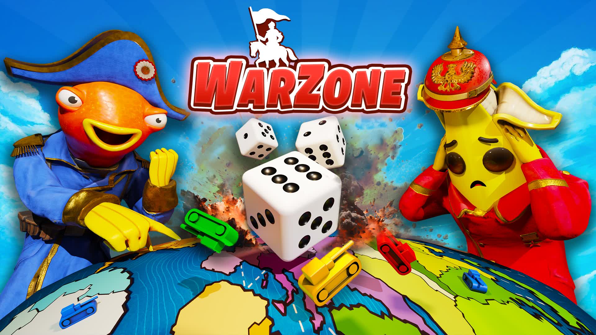 WARZONE 🌍 ボードゲームミニゲーム リスク