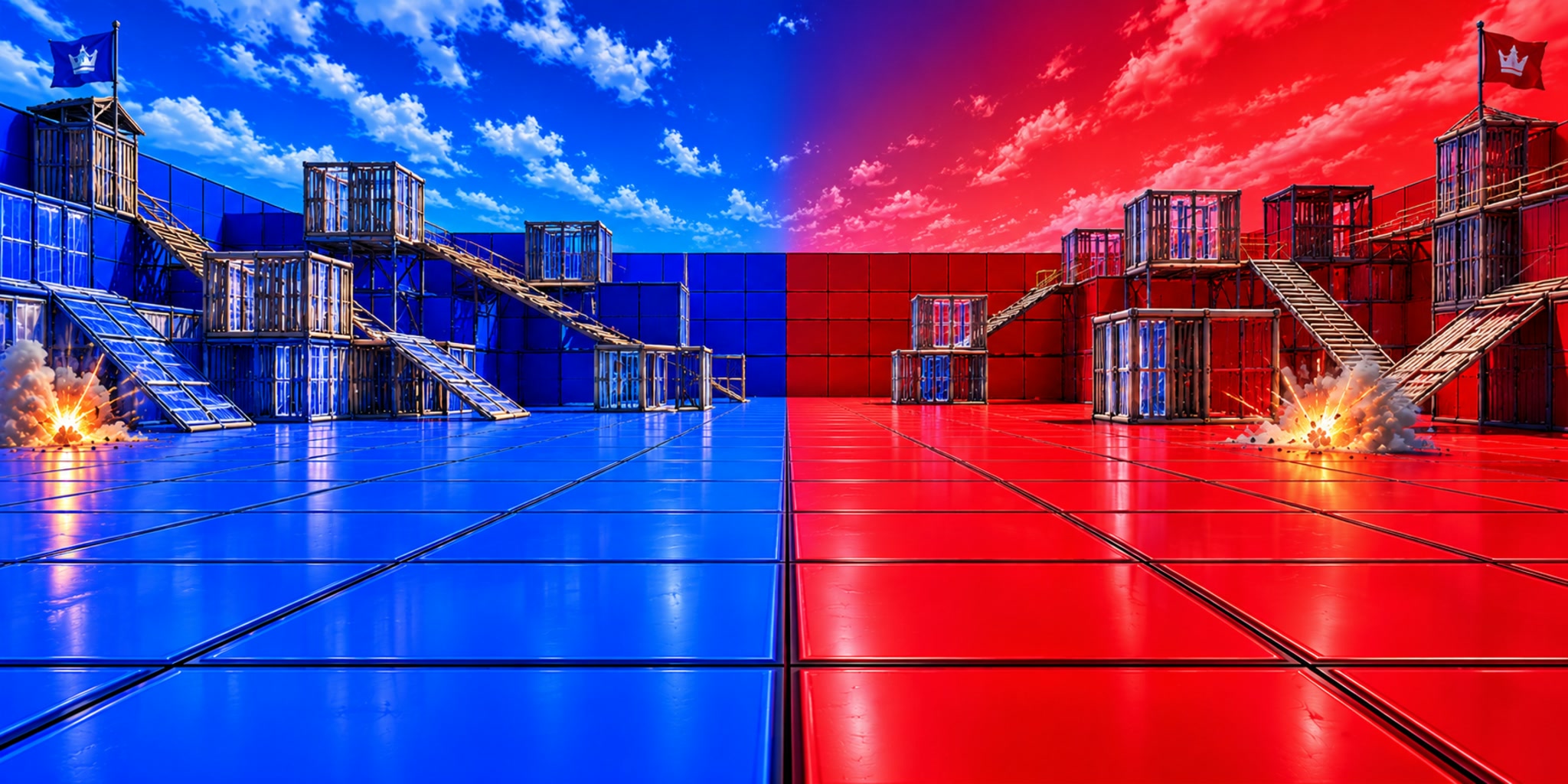 🔴FRANCE VS USA🔵 ( COUNTRY WARS )