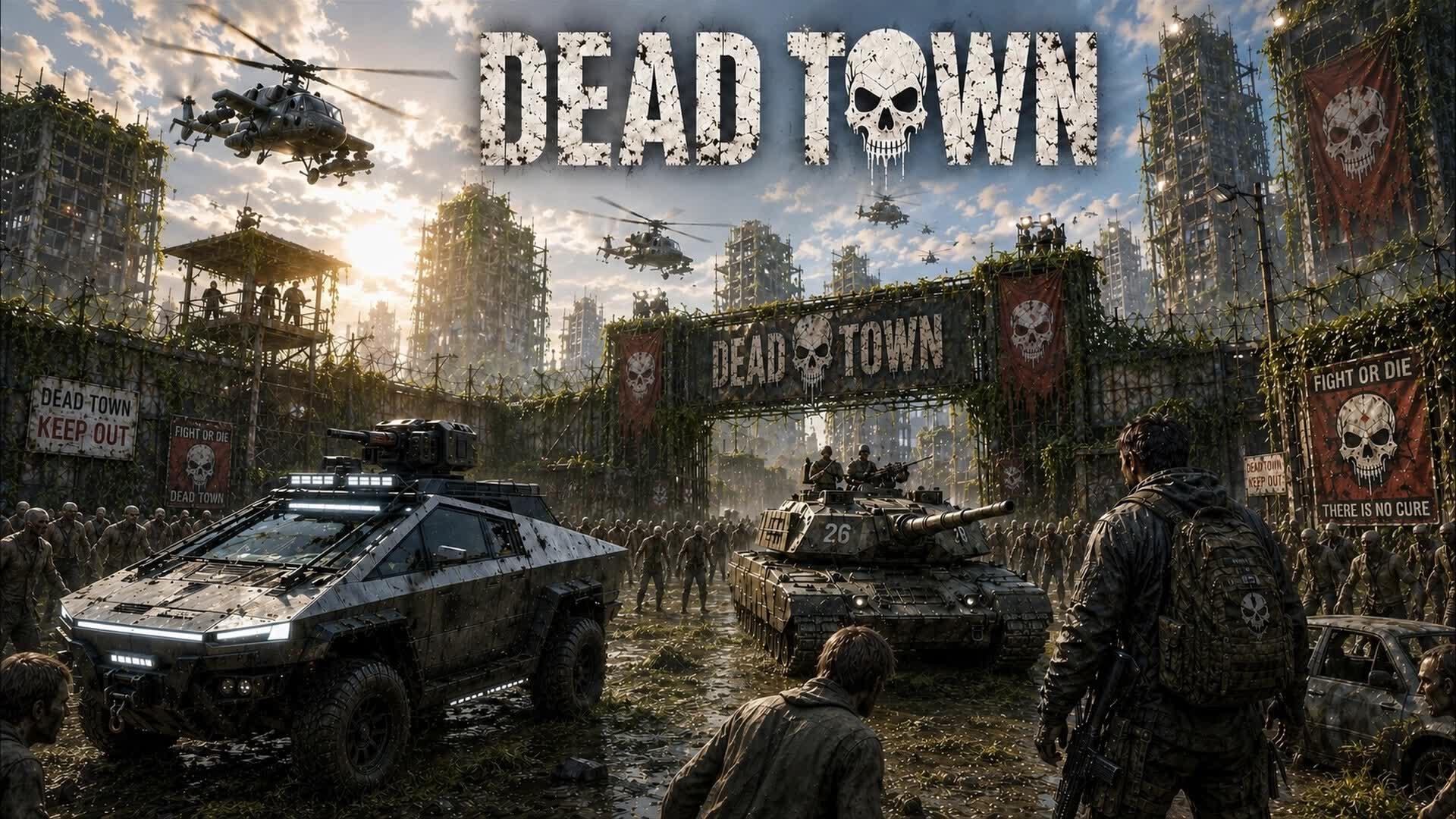 DEAD TOWN 🧟 THE WALKING DEAD ZOMBIE SURVIVAL 🧟