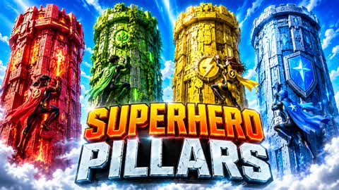 SUPERHERO PILLARS PILLERS PILARS