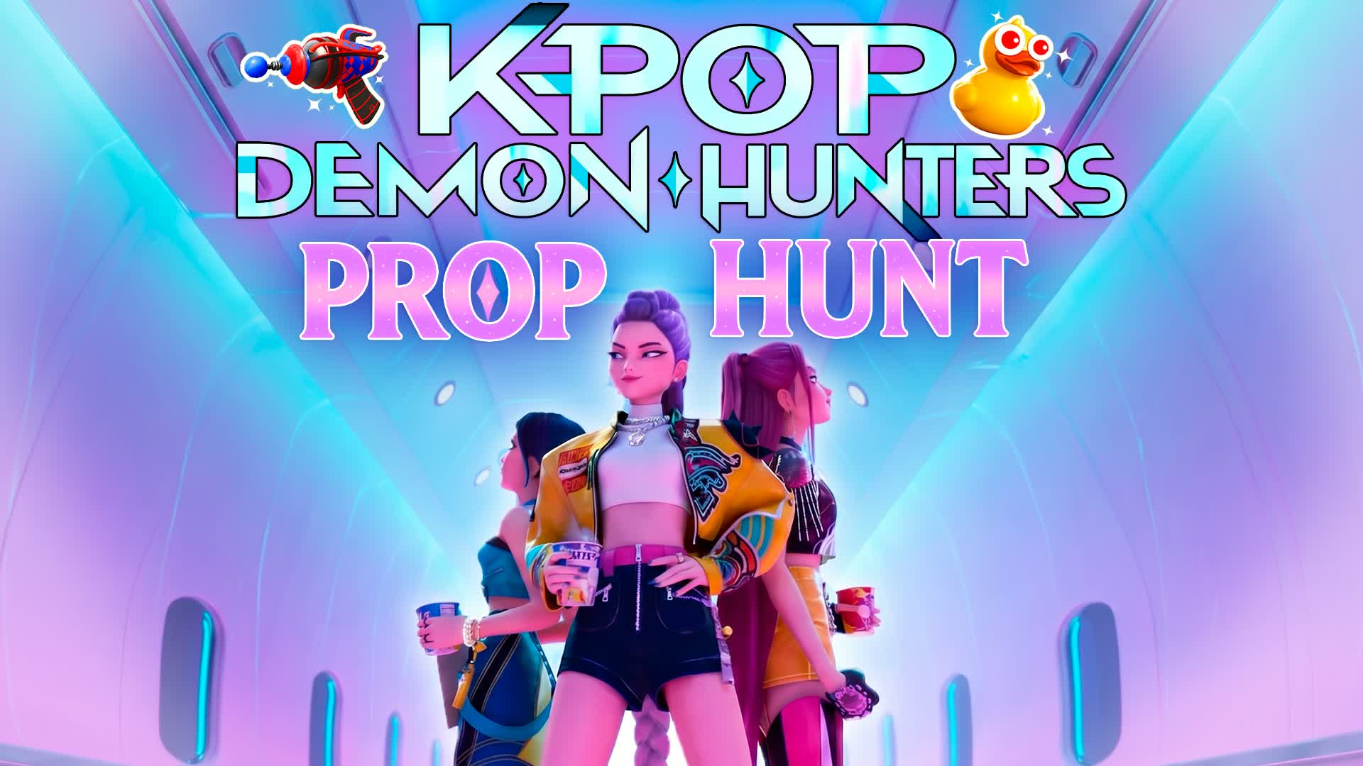 AIRPLANE KPOP HUNTERS PROP HUNT