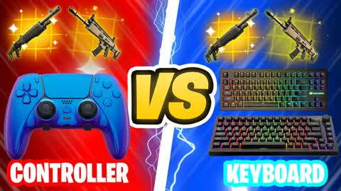CONTROL VS KEYBOARD Red vs Blue 🔴🔵