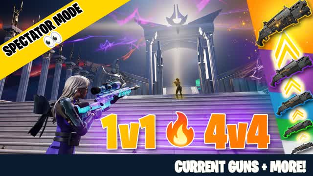 1v1 đ„ 4v4 Zero Build