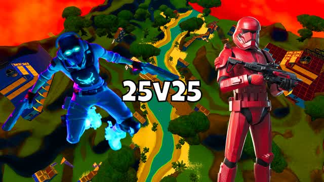 🔴Red Vs Blue🔵 25v25