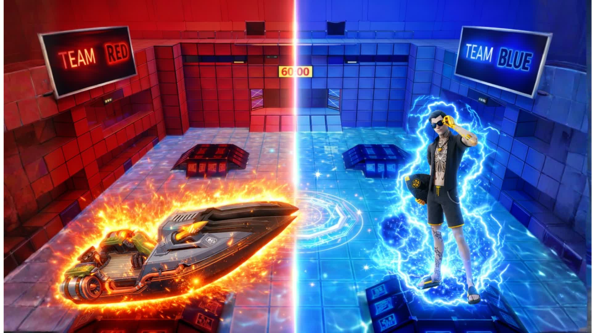 レッド vs ブルー：アクアバトル 🔴🔵