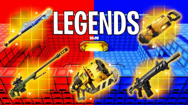 🔴🔵 LEGENDS RED VS BLUE🔵🔴