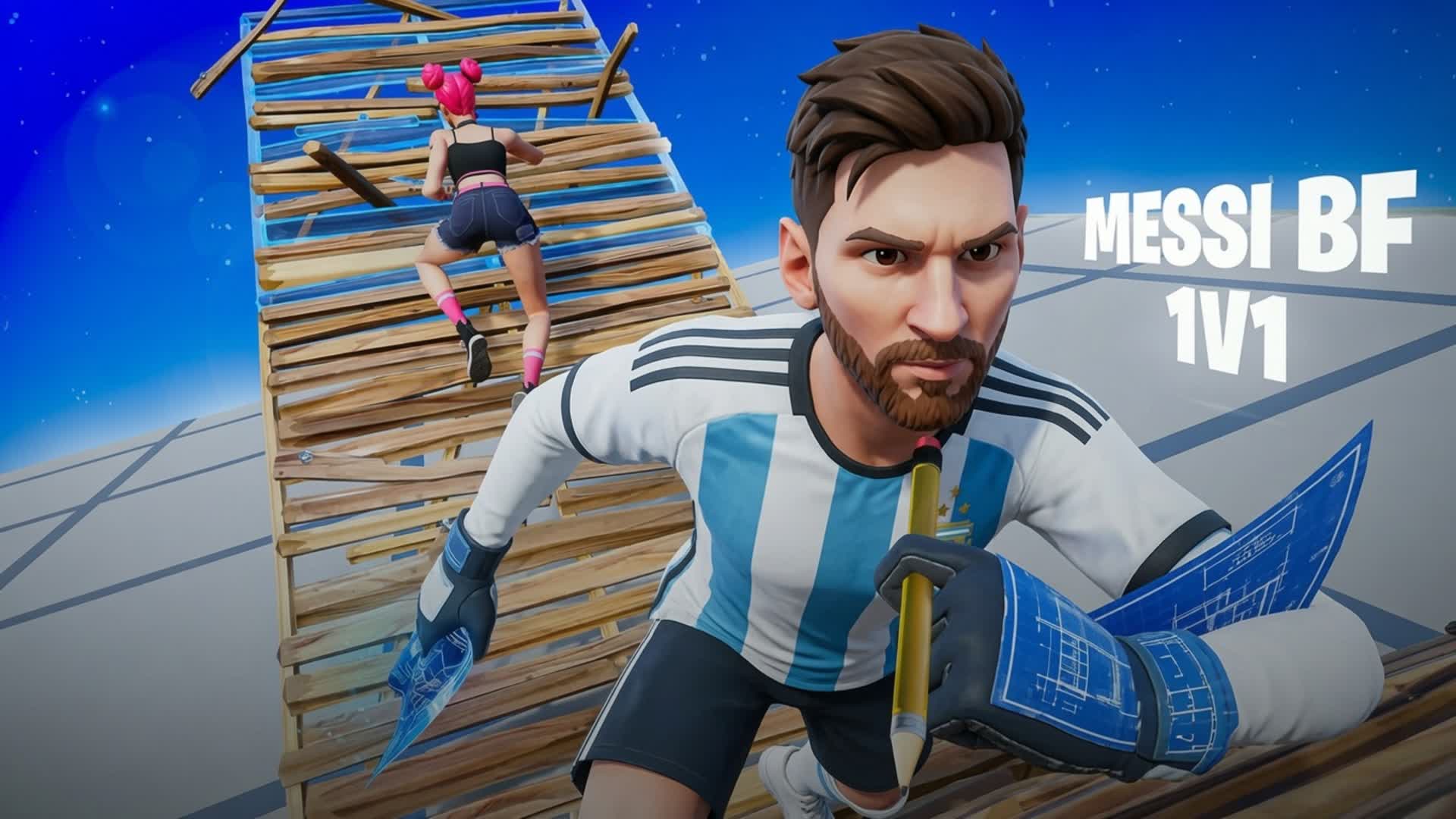 MESSI 1V1 BUILD FIGHTS (200 PUMPS)