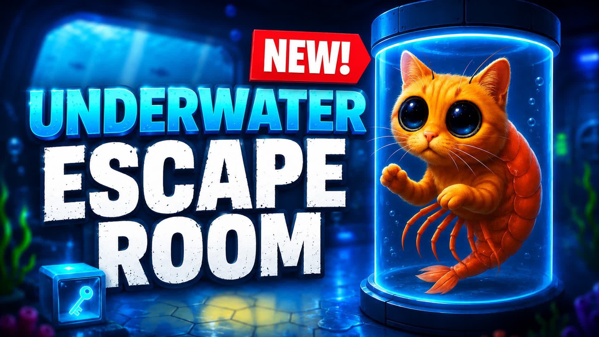 🌊UNDERWATER ESCAPE ROOM🧩